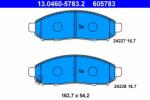 ATE 13.0460-5783.2 Set placute frana, frana disc
