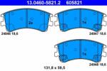 ATE 13.0460-5821.2 Set placute frana, frana disc