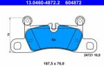 ATE 13.0460-4872.2 Set placute frana, frana disc