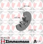 ZIMMERMANN 180.3022. 00 Disc frana