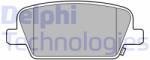 DELPHI LP3554 Set placute frana, frana disc