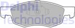 DELPHI LP1796 Set placute frana, frana disc