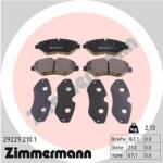 ZIMMERMANN 29229.210. 1 Set placute frana, frana disc