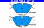ATE 13.0460-7155.2 Set placute frana, frana disc