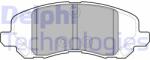 DELPHI LP2038 Set placute frana, frana disc