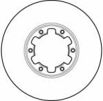 TRW DF2625 Disc frana