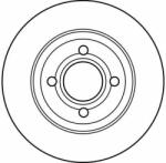 TRW DF2597 Disc frana