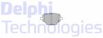 DELPHI LP3580 Set placute frana, frana disc