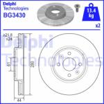 DELPHI BG3430 Disc frana