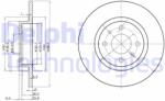 DELPHI BG2411 Disc frana