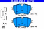 ATE 13.0460-2725.2 Set placute frana, frana disc