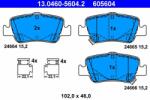 ATE 13.0460-5604.2 Set placute frana, frana disc