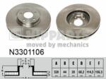 NIPPARTS N3301106 Disc frana