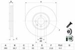 Bosch Disc frana BOSCH 0 986 479 E81 - automobilus
