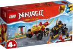 LEGO® NINJAGO® - Kai és Ras autós és motoros csatája (71789)
