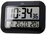 Trevi Ceas de perete digital OM 3540 D, 46cm, temperatura, calendar, negru, Trevi (CLOCK-WALL-OM3540DBK-TRV)