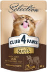 CLUB 4 PAWS Premium Selection Purr for Slices veal jelly 12x80 g