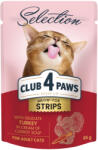 CLUB 4 PAWS Premium Selection Meow for Strips turkey 12x85 g