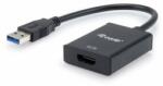 Equip Átalakító - 133385 (USB-A3.0 to HDMI, fekete) (133385)