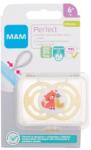 MAM Perfect Silicone Pacifier 6m+ Fox suzete 1 buc pentru copii