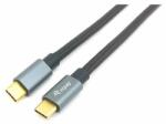 Equip Kábel - 128353 (USB-C 3.2 Gen2 to USB-C, apa/apa, PD: 100W, fekete, 0, 5m) (128353) - firstshop