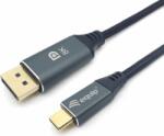Equip 133422 USB-C - DisplayPort 1.4 Kábel 2m - Fekete (133422)