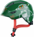 ABUS kerékpáros gyerek sisak Smiley 3.0, In-Mold, green robo, S (45-50 cm)