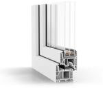  150x150 cm, nyíló/bukó-nyíló, váltószárnyas, jobbos, fehér, háromrétegű üvegezésű GreenEvolution 76 B műanyag ablak