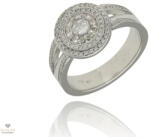 Újvilág Kollekció Fehér arany gyűrű 53-as méret - B9043_3I