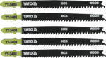 YATO Dekopírfűrészlap T13-8TPI 115/90 mm HCS (5 db/cs) (YT-3408)