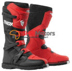 Thor Cizme motocross/enduro Thor Blitz negru cu rosu