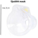  Újszülött maszk VivaHaler inhalációs segédeszközhöz