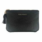 Oxy Lady OXYBAG Day Leather Black kozmetikai táska -21x1x14 cm (IMO-KPP-9-65722)