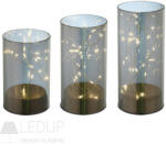 GLOBO HANNI 28209 Asztali lámpa szürke műanyag (28209)