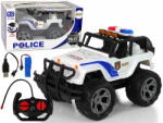  Lean-toys Autó R/C rendőrségi dzsip 1: 14 távirányítású fényhatások