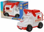  Lean-toys Mentőautó Auto ConsTruck White Polesie 41913