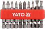 TOYA YT-0483 Bithegy készlet 10 részes 50 mm (5-6 mm-PH1-PH2-PZ1-PZ2) (YT-0483)