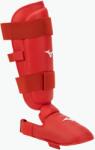 Mizuno Instep roșu căptușit tibie și picior protecții pentru tibie și picior 23EHA10062