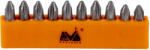 Evotools Varf Surubelnita Cr-V Ph (10 bucati) - Tip PH2 (605116) Surubelnita
