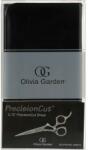 Olivia Garden Hajvágó olló, fekete lakkozott tok - Olivia Garden PrecisionCut 5.75
