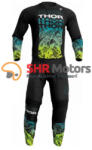 Thor Costum Motocross/Enduro Thor Sector Atlas negru/galben fluorecsent