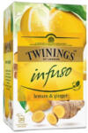 TWININGS citrom és gyömbér herbatea 40g