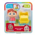 Jazwares Cocomelon figura készlet JJ és barátai járműben - Nico (CMW0515)