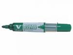 Pilot Marker pentru tabla Pilot V-Board, varf rotund, 2.3-6 mm, verde (PI500029) - birotica-asp
