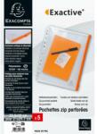 EXACOMPTA File protectie PP, cristal, A4, 150 microni, 5 bucati/set (FA057334)