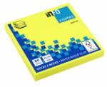  Notite adezive InFO Z-notes, 75x75 mm, galben neon, 100 file/se (IN564434)