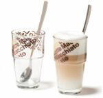 Leonardo SOLO pohár szett kanállal 4részes cafe lattés