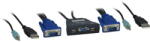 Inter-Tech Switch KVM Inter-Tech Cable- LS-21JA (88887170)