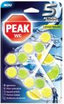 Peak WC 5 Action Power Légfrissítő WC csészéhez, Lemon Splash, 2 x 50g