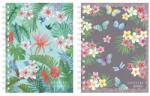 Herlitz Caiet A6 cu spira dubla, 100 file, mix patratele, Ladylike, asortat, Herlitz HZ50044221